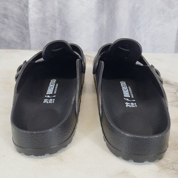 Birkenstock Boston EVA Clog Sandals Black Women's Size 39 - Picture 7 of 15